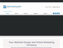Tablet Screenshot of digitalmarketingmania.com